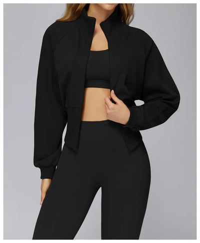 Spark Stand-up Collar Sweatshirt Versatile Sports Jacket ZC2500