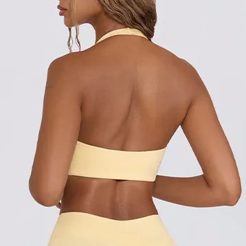 SPARK Halter Neck Yoga Sport Bra QY6505