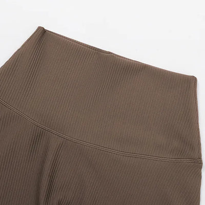 SPARK High Waist Ribbed Fitness Leggings ZC3093