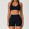 SPARK Athletic Backless Halter Sports Bra ZC8505-1