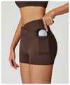 SPARK Cross High Waist Shorts for Women ZC2030