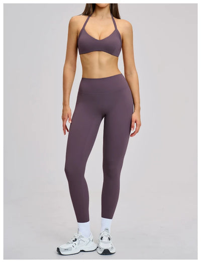 SPARK Women's Halter Neck Yoga Sport Bra ZC4201