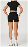 SPARK Naked Sensation High-Waisted Yoga Shorts for Women ZC4509