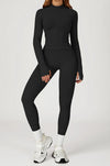 SPARK Stand Collar Zipper Yoga Jacket For Women ZC4513
