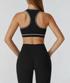 SPARK Contrast Color Brushed Yoga Bra ZC2036