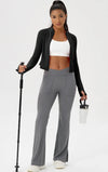 SPARK Yoga Jacket Stand Collar Tops For Women YEL52567