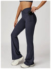 SPARK Cross High Waist Flared Pants for Women ZC2030