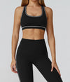 SPARK Contrast Color Brushed Yoga Bra ZC2036