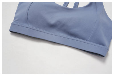 SPARK Cross Hollow Back Sports Bra for Running and Fitness ZC7011