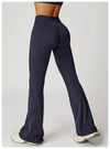 SPARK Cross High Waist Flared Pants for Women ZC2030