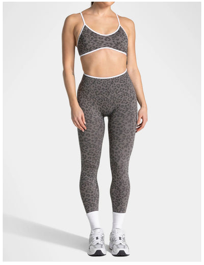 SPARK Seamless Leopard-print Yoga Fitness Leggings RXW3006-2