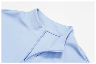 SPARK Half-zip Yoga Fitness Short Sleeved ZC4514