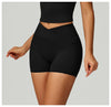 SPARK Cross High Waist Shorts for Women ZC2030