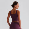 SPARK Square Neck Longline Sports Tank Top LQ8011