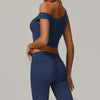 SPARK Recycled One Shoulder Crop Tank Top ZC9207