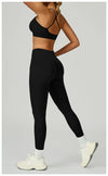 SPARK Cross High Waist Yoga Pants With Pockets For Women ZC2030