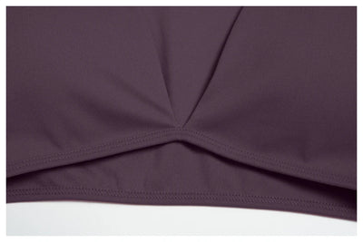 SPARK Casual Yoga Long Sleeve V-Neck Fashion Cropped Sport Top ZC4201