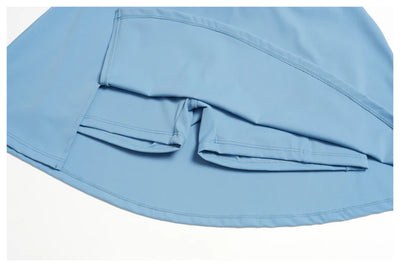 SPARK Women’s High Waisted Tennis Skirt with Built-in Shorts ZC6116