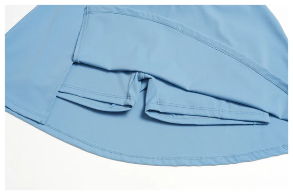 SPARK Women’s High Waisted Tennis Skirt with Built-in Shorts ZC6116