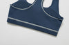 SPARK Contrast Color Brushed Yoga Bra ZC2036