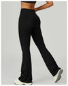 SPARK Cross High Waist Flared Pants for Women ZC2030