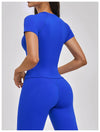 SPARK Normal Crew Neck Slim Yoga Short Sleeve Top ZC2546