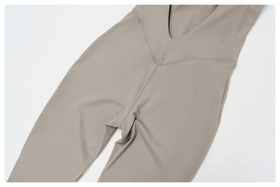 SPARK Butterfly Back Yoga Flared Jumpsuit For Women ZC9506