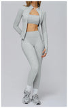 SPARK Brushed Long Sleeve Zip Pocket Jacket For Women ZC4510