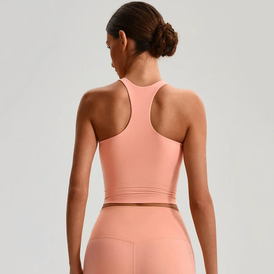 SPARK Women’s Square Neck Racerback Yoga Fitness Tank Top LQ2208