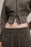 SPARK Retro Removable Hooded Jacket for Women TH25301
