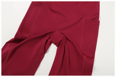 SPARK Cross High Waist Yoga Pants With Pockets For Women ZC2030