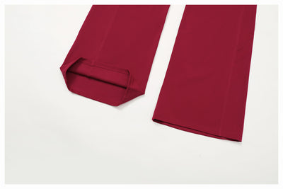 SPARK Cross High Waist Flared Pants for Women ZC2030
