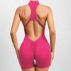 SPARK New Style Zipper Yoga Woman Jumpsuit TFQ22