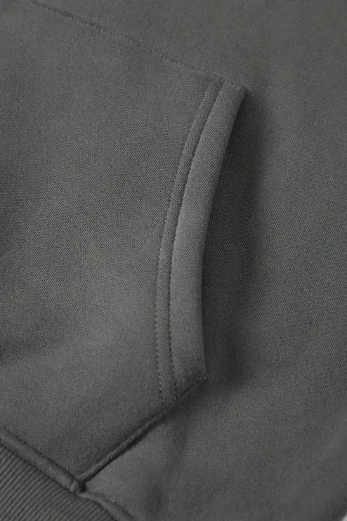 SPARK Men's Solid Color Hooded Sweatshirt with Eye Mask TH2692