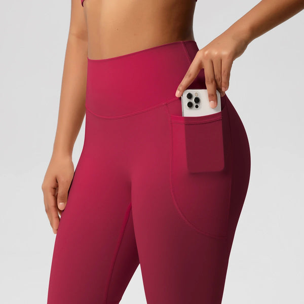 SPARK High Waist Yoga Fitness Leggings with Pockets LR7108