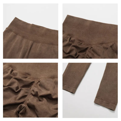 SPARK Seamless Sand-Washed Yoga Pants ZC5064