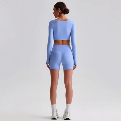 SPARK High Waist Tummy Control Bike Shorts LQ8003