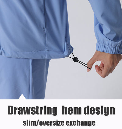 COMFORTABLE HOODIE: Soft fabric and a practical hood design for all-day wearability.