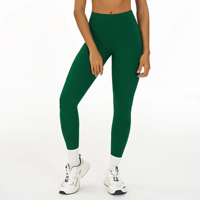 【Christmas】SPARK Women's Bare-Feel Quick-Drying Fitness Leggings in Christmas Green