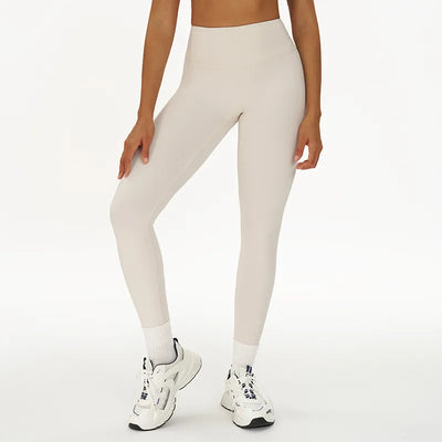 【Christmas】SPARK Women's Bare-Feel Quick-Drying Fitness Leggings in apricot