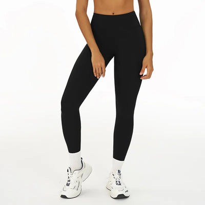 【Christmas】SPARK Women's Bare-Feel Quick-Drying Fitness Leggings in black