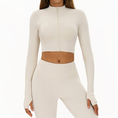 【Christmas】SPARK Women's Fitness Yoga Short Jacket in apricot