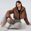 SPARK Winter Cropped Puffer Jacket DQ161