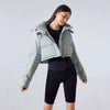 SPARK Winter Cropped Puffer Jacket DQ161