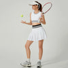 SPARK Athletic Tank Tennis Pleated Skirt Set ZJ223
