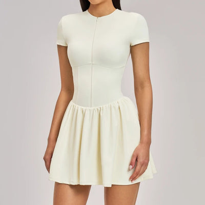 SPARK Women's Naked-Feel Zipper Tennis Skirt ZC9576