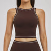 SPARK Women's Contrast Color Shockproof Yoga Vest ZC3562