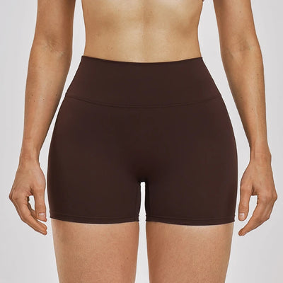 SPARK Women's Naked-Feel High Waist Yoga Shorts ZC9300