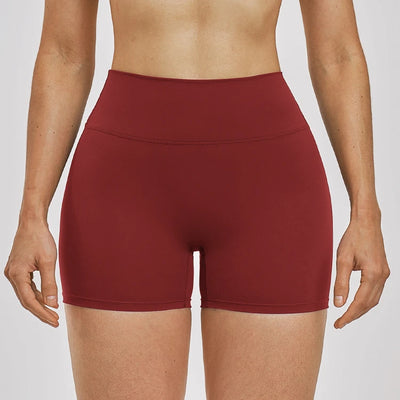 SPARK Women's Naked-Feel High Waist Yoga Shorts ZC9300