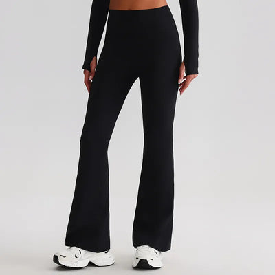 SPARK High Waist Butt Lifting Yoga Flared Pants LQ8008